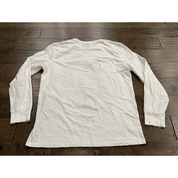 Tailgate Mens White Tupac Me Against The World Long Sleeve Tee Shirt Size XL - Picture 3 of 8